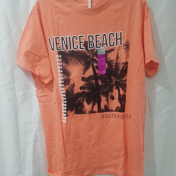 PRIMARK T-SHIRT CALIFORNIA LOGO SIZES 10-11/&13/14YRS - Picture 2 of 4